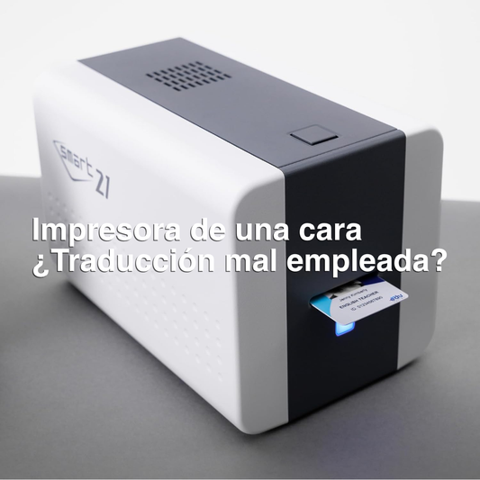 ¿Qué significa realmente ‘impresora de una cara’ en credenciales? Mitos vs realidad