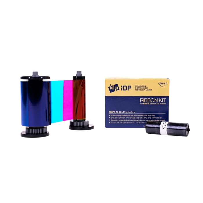IDP Smart: Ribbon a Color YMCKO 659863 (100 Impresiones) para Series Smart-31 y Smart-51