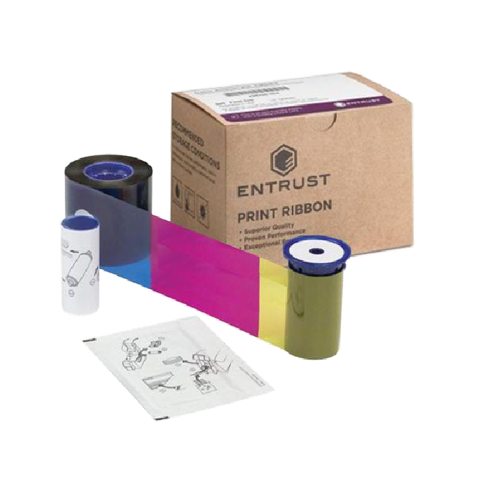 Imagen de la Cinta de Impresión - RibbonEntrust Datacard YMCKT 535700-004-R002 a la venta en Web ID.