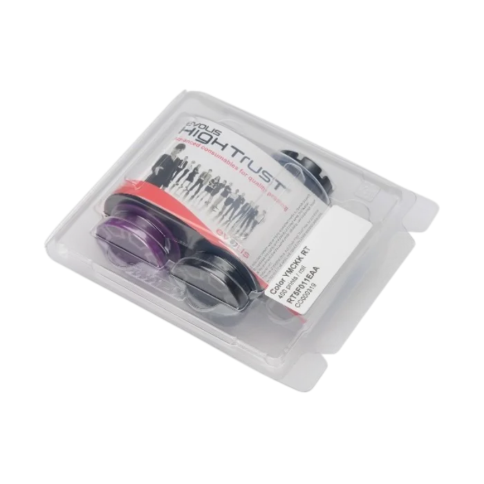 Evolis: Cinta - Ribbon RT5F011AAA full color YMCKK